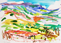 La Gomera 4 small 2014  watercolour on paper