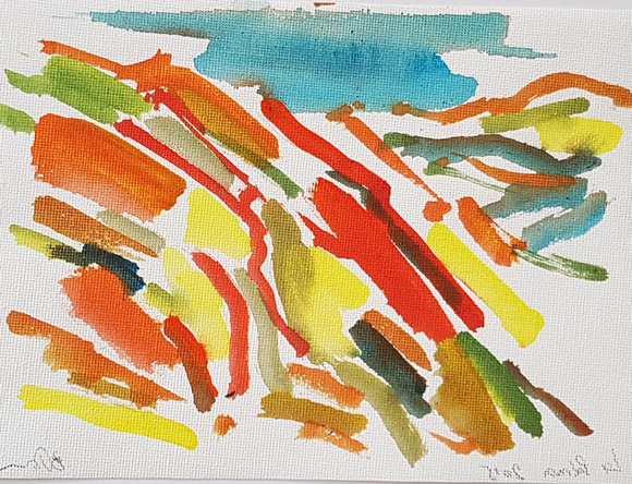 La Gomera 2014    small watercolour