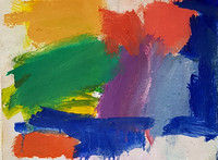 "Colour Forms No.10"   oil on canvas   2024   41x31cm