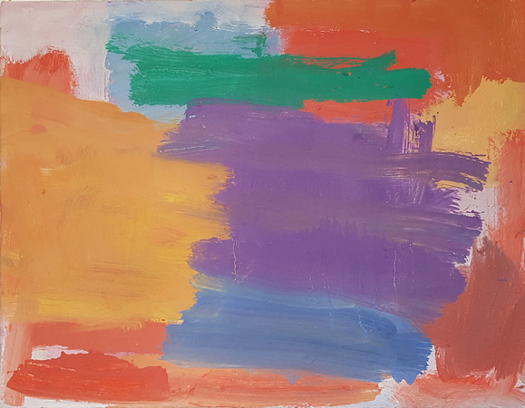 "Color Forms No.5"   oil on canvas  2024    46x35cm