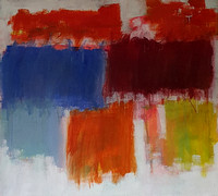 "Colour Forms No.10"     acrylic on canvas   110x100cm